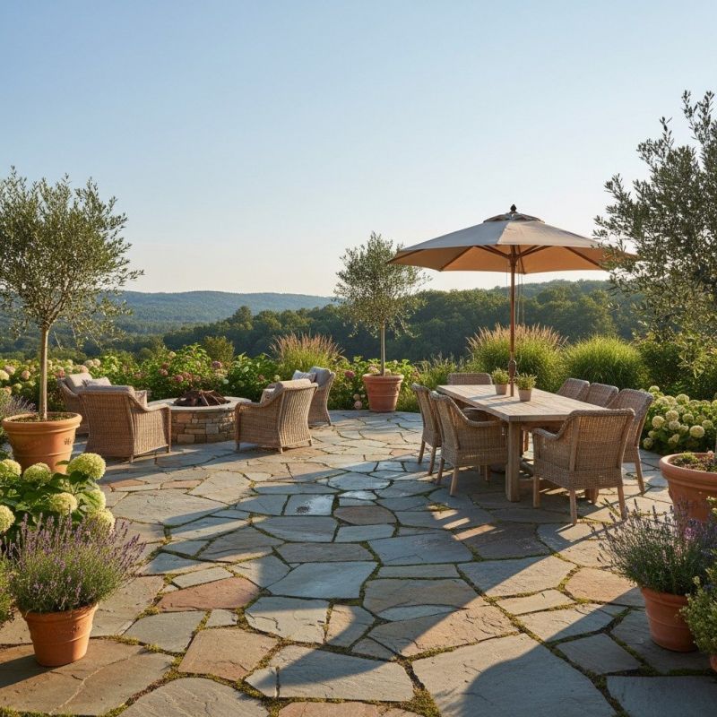 Flagstone Patio