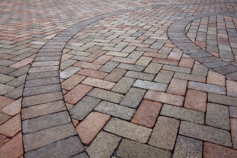 Multi-colored Paver Pattern